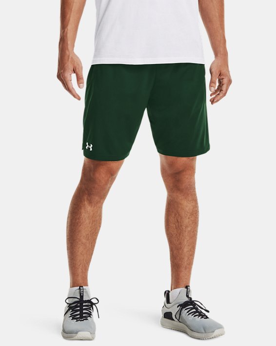 Men's UA Locker 9" Pocketed Shorts, Green, pdpMainDesktop image number 0